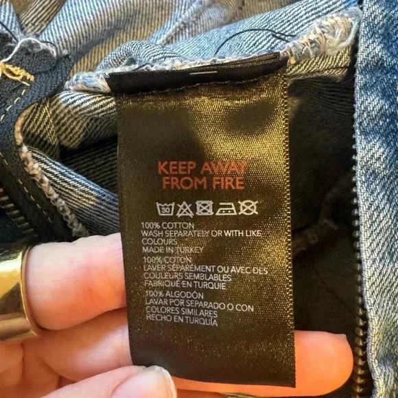 Urban Outfitters Hello Sunshine Denim Romper - Picture 5 of 8